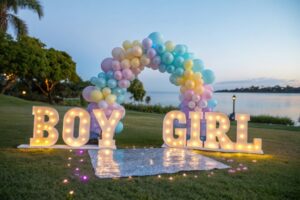 planning a gender reveal party