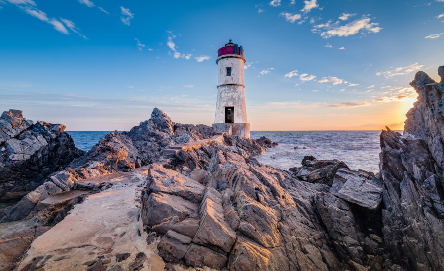 Sardinian lighthouse